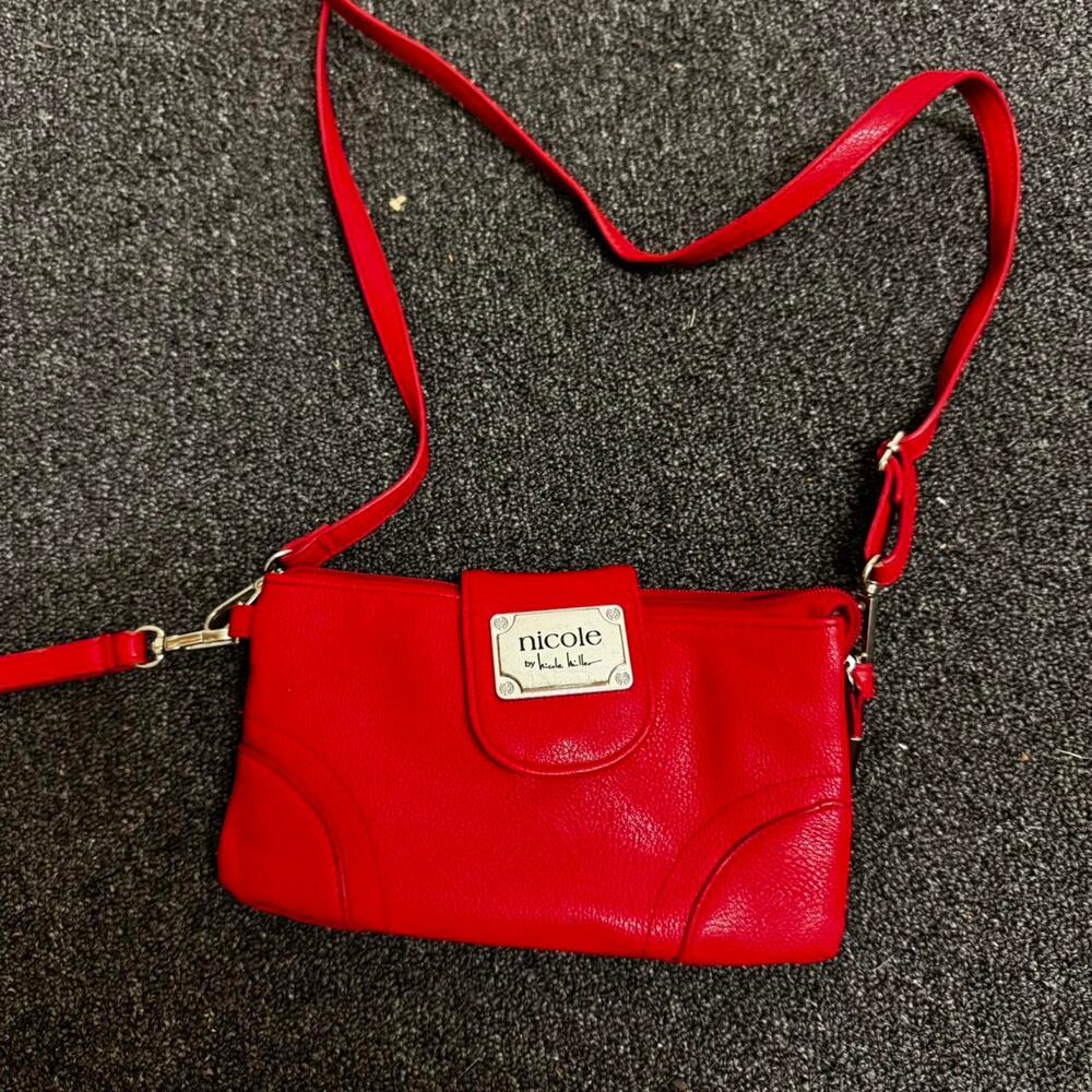 Red Nicole by Nicole Miller purse